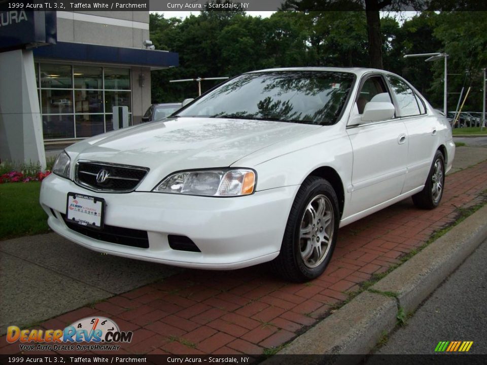 1999 Acura TL 3.2 Taffeta White / Parchment Photo #2