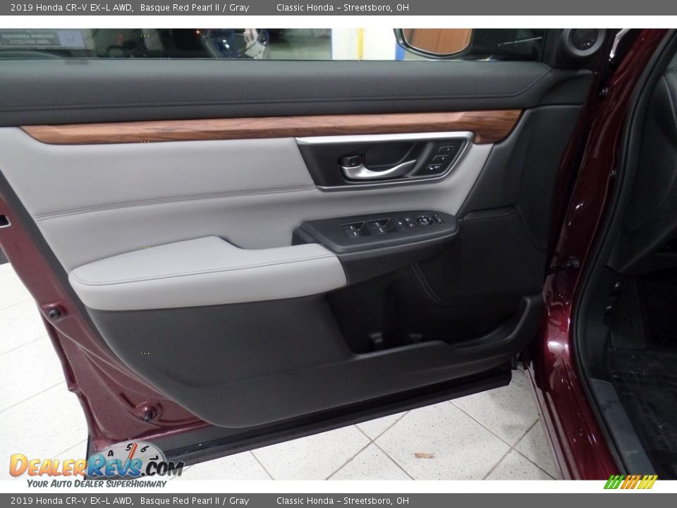 2019 Honda CR-V EX-L AWD Basque Red Pearl II / Gray Photo #5