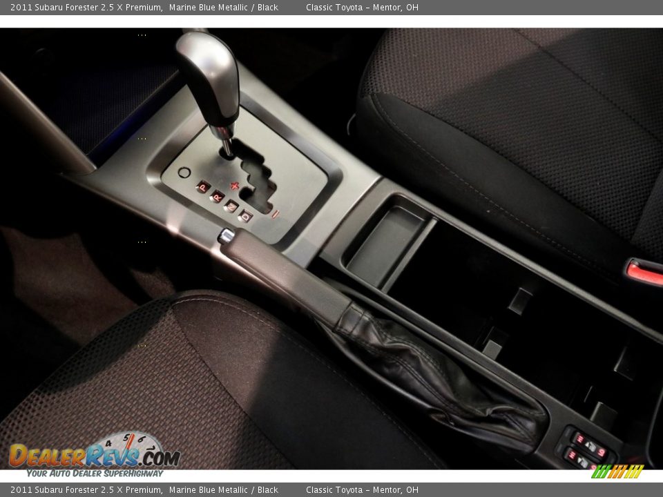 2011 Subaru Forester 2.5 X Premium Marine Blue Metallic / Black Photo #12