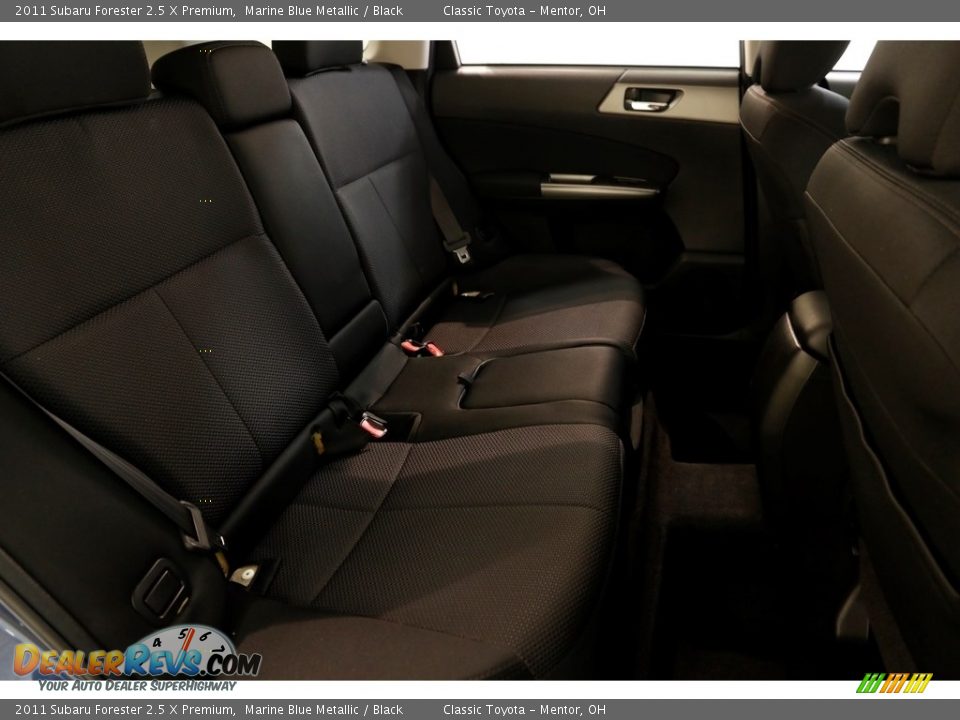 2011 Subaru Forester 2.5 X Premium Marine Blue Metallic / Black Photo #15