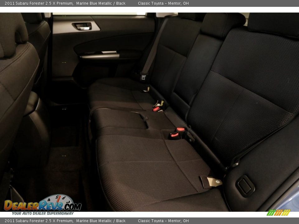 2011 Subaru Forester 2.5 X Premium Marine Blue Metallic / Black Photo #16