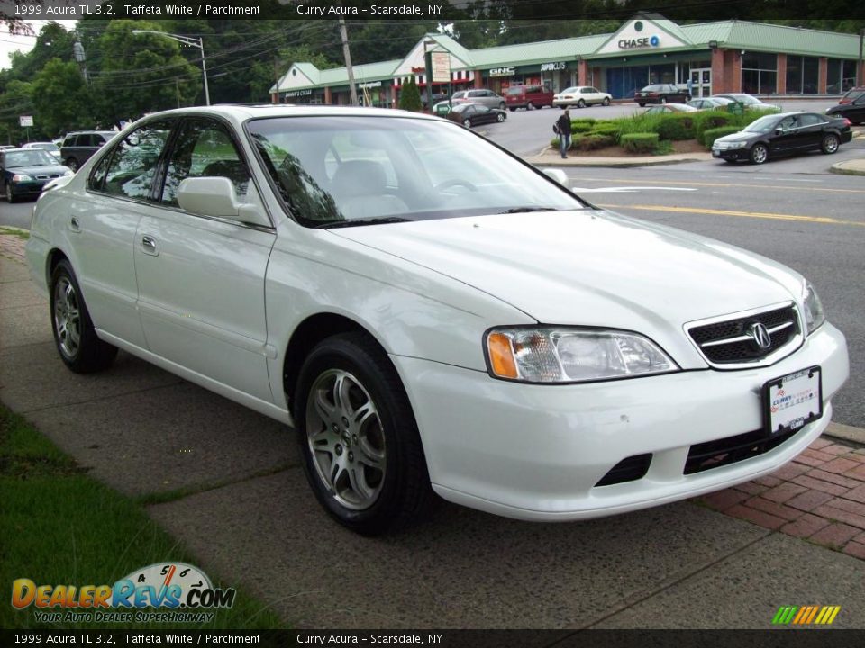 1999 Acura TL 3.2 Taffeta White / Parchment Photo #4