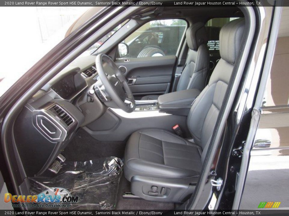 Ebony/Ebony Interior - 2020 Land Rover Range Rover Sport HSE Dynamic Photo #10