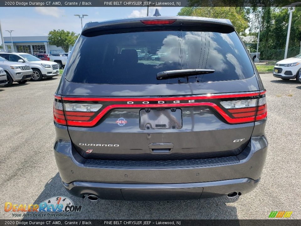 2020 Dodge Durango GT AWD Granite / Black Photo #5