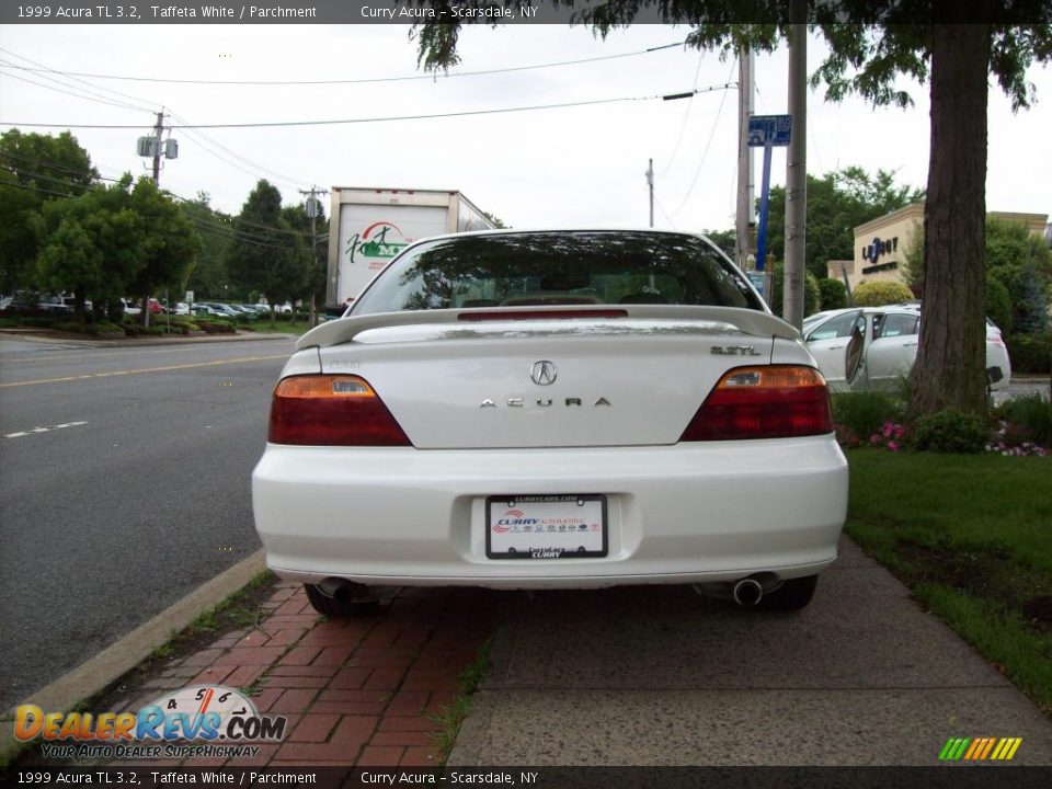 1999 Acura TL 3.2 Taffeta White / Parchment Photo #6