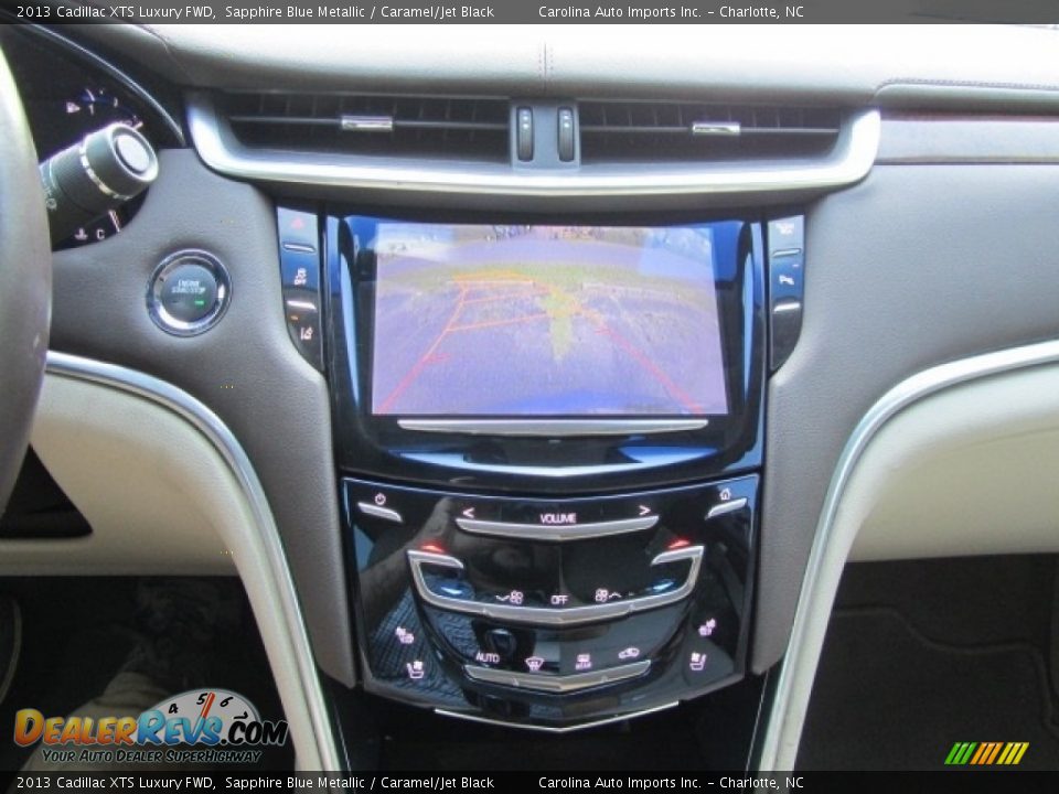 2013 Cadillac XTS Luxury FWD Sapphire Blue Metallic / Caramel/Jet Black Photo #16