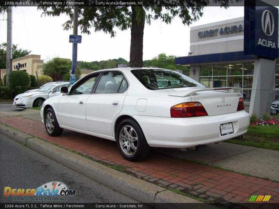 1999 Acura TL 3.2 Taffeta White / Parchment Photo #7