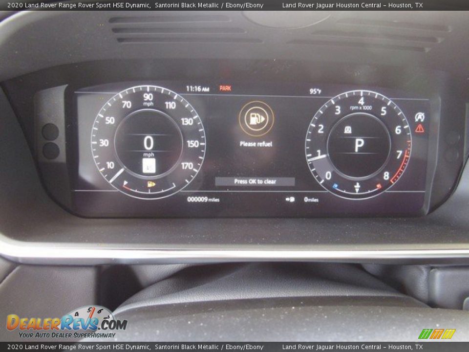 2020 Land Rover Range Rover Sport HSE Dynamic Gauges Photo #30