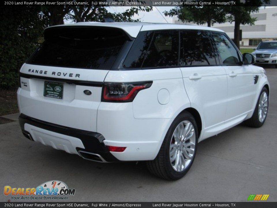2020 Land Rover Range Rover Sport HSE Dynamic Fuji White / Almond/Espresso Photo #7
