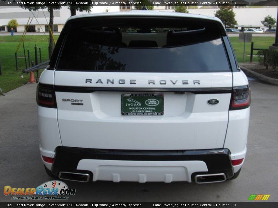 2020 Land Rover Range Rover Sport HSE Dynamic Fuji White / Almond/Espresso Photo #8