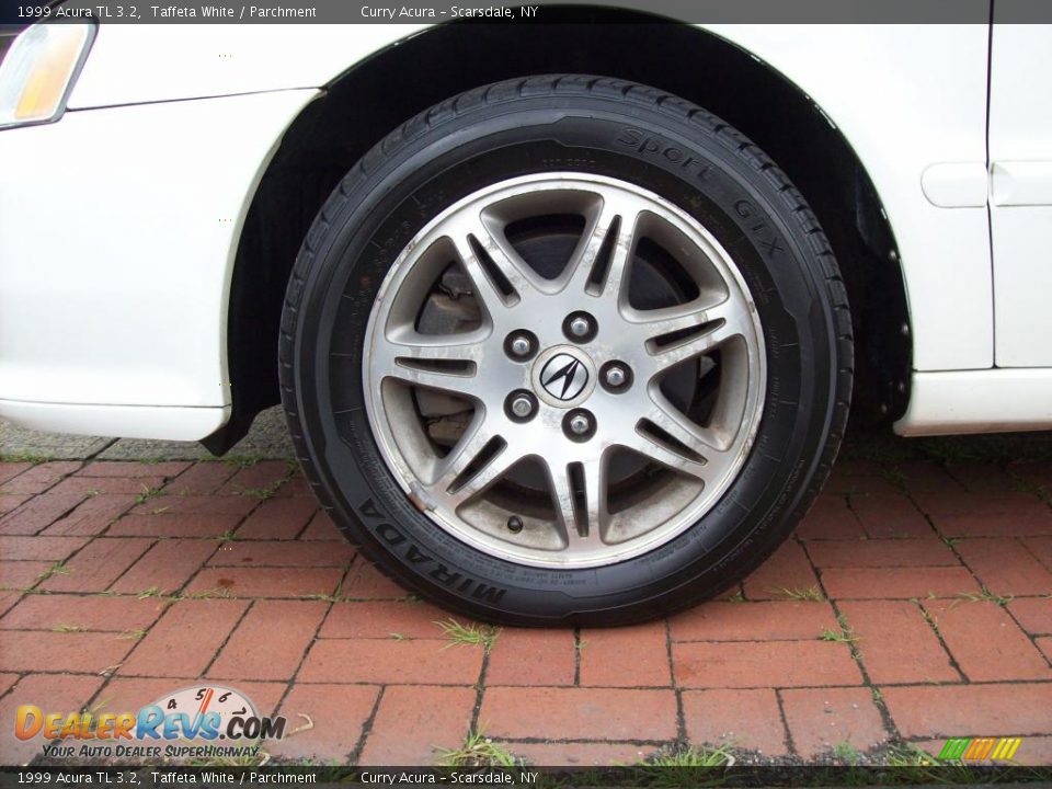 1999 Acura TL 3.2 Taffeta White / Parchment Photo #18