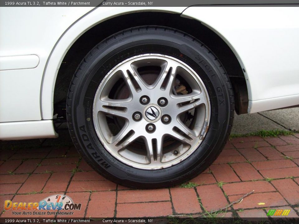 1999 Acura TL 3.2 Taffeta White / Parchment Photo #19