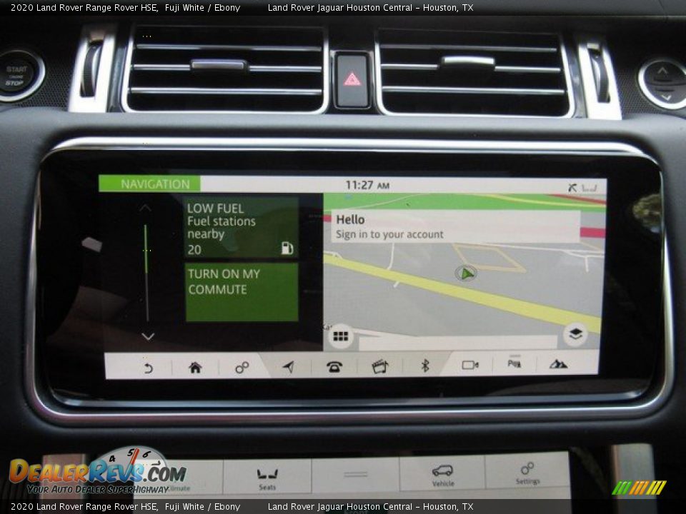 Navigation of 2020 Land Rover Range Rover HSE Photo #36