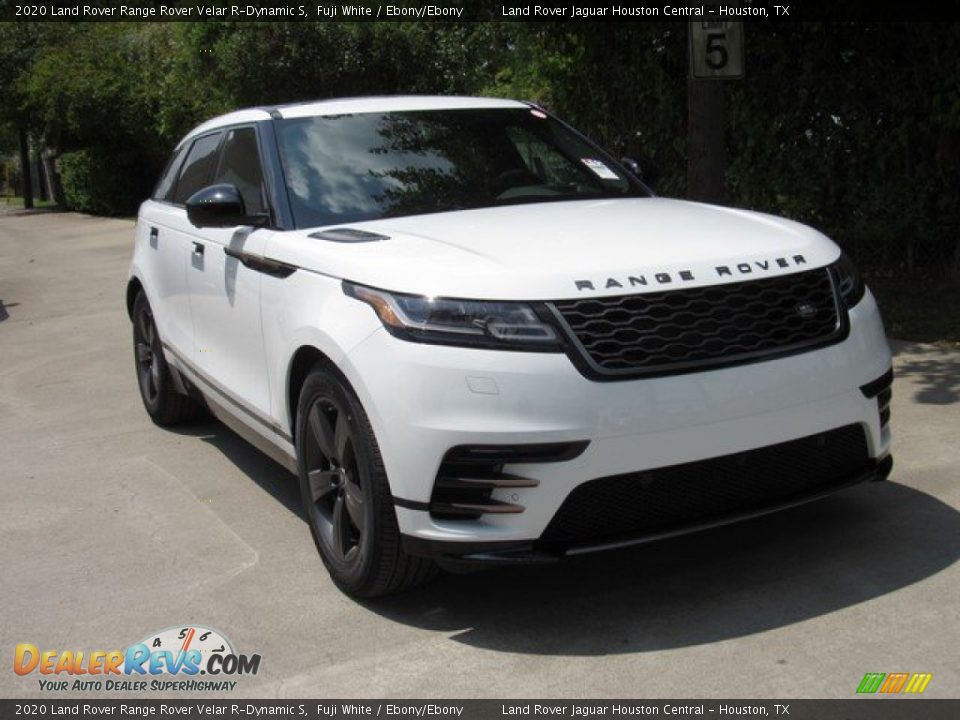 2020 Land Rover Range Rover Velar R-Dynamic S Fuji White / Ebony/Ebony Photo #2
