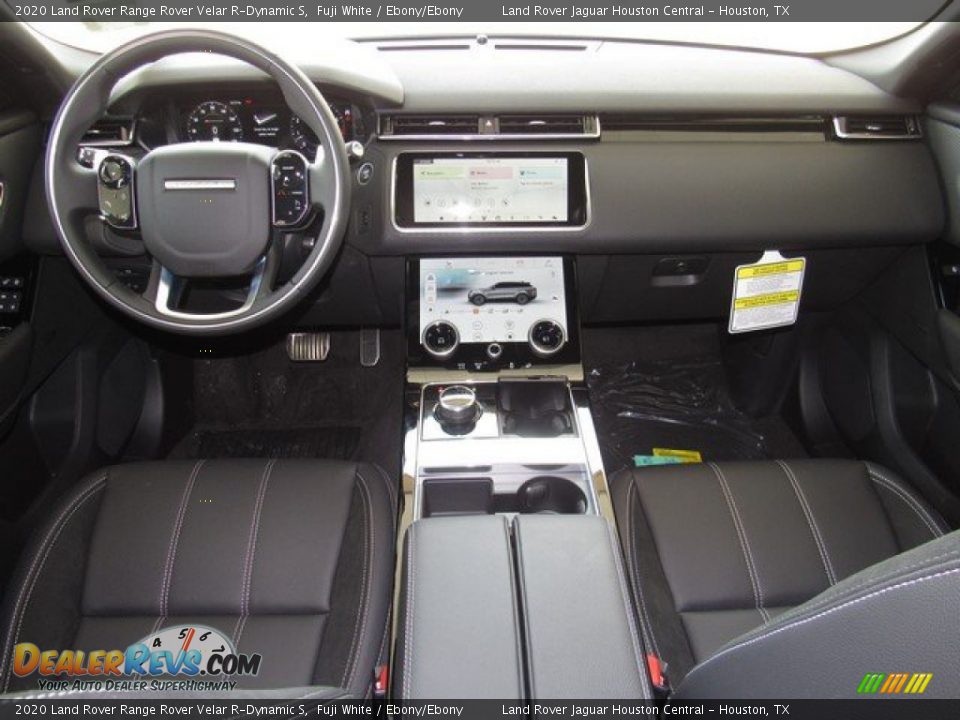 2020 Land Rover Range Rover Velar R-Dynamic S Fuji White / Ebony/Ebony Photo #4