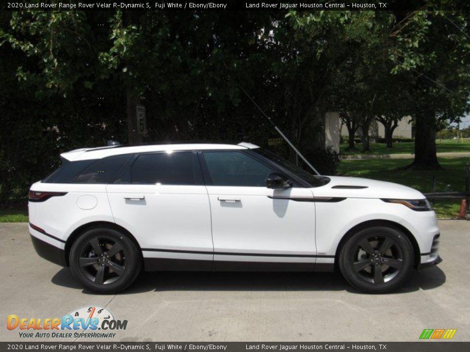 2020 Land Rover Range Rover Velar R-Dynamic S Fuji White / Ebony/Ebony Photo #6