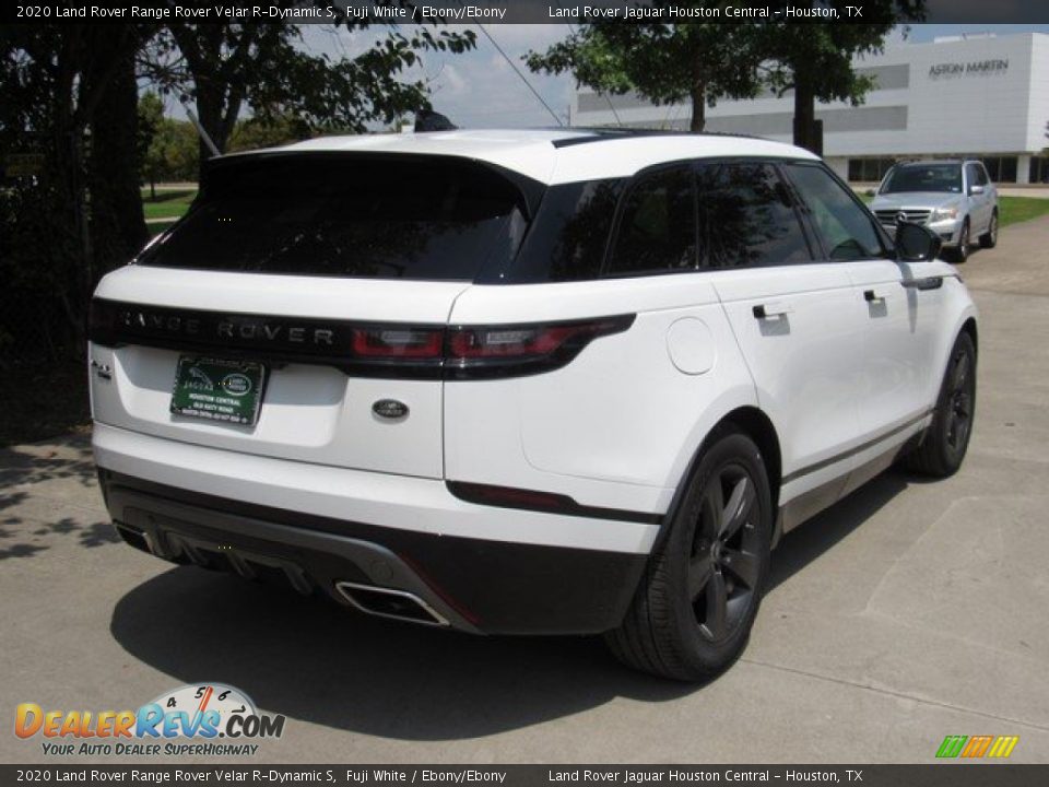 2020 Land Rover Range Rover Velar R-Dynamic S Fuji White / Ebony/Ebony Photo #7