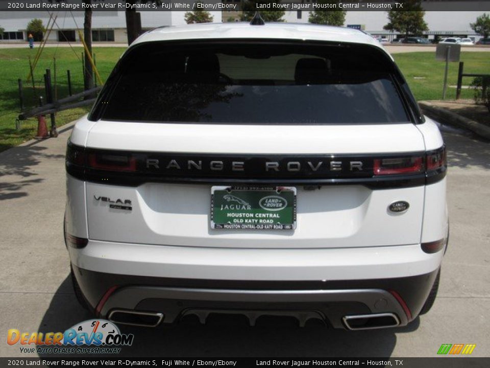 2020 Land Rover Range Rover Velar R-Dynamic S Fuji White / Ebony/Ebony Photo #8