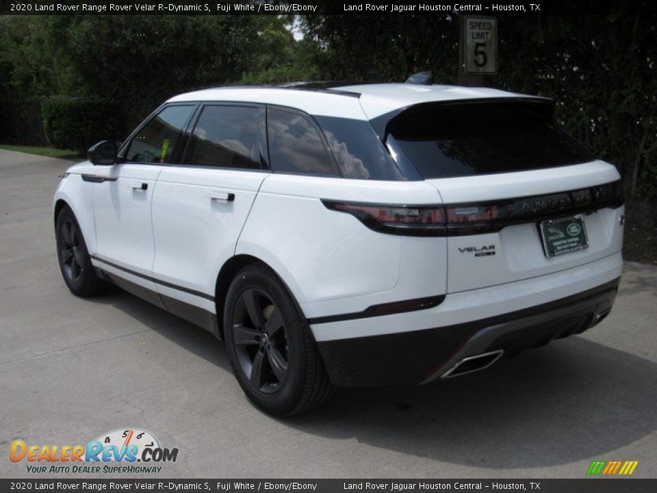 2020 Land Rover Range Rover Velar R-Dynamic S Fuji White / Ebony/Ebony Photo #12