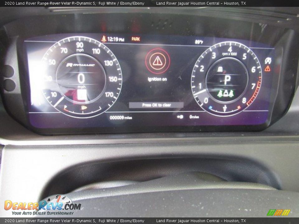 2020 Land Rover Range Rover Velar R-Dynamic S Fuji White / Ebony/Ebony Photo #30