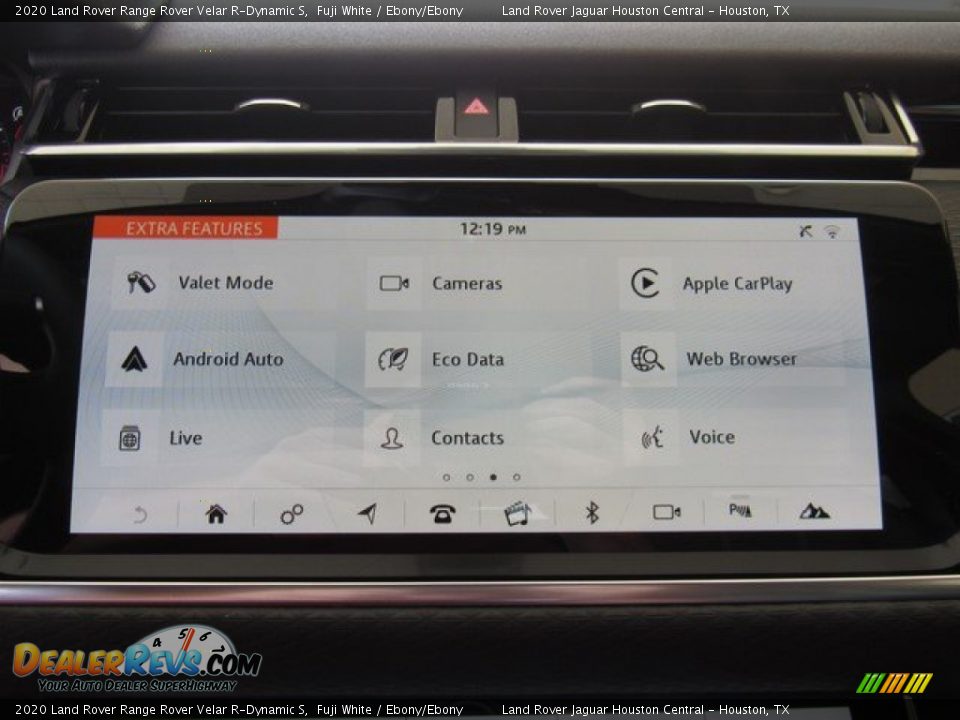 2020 Land Rover Range Rover Velar R-Dynamic S Fuji White / Ebony/Ebony Photo #32