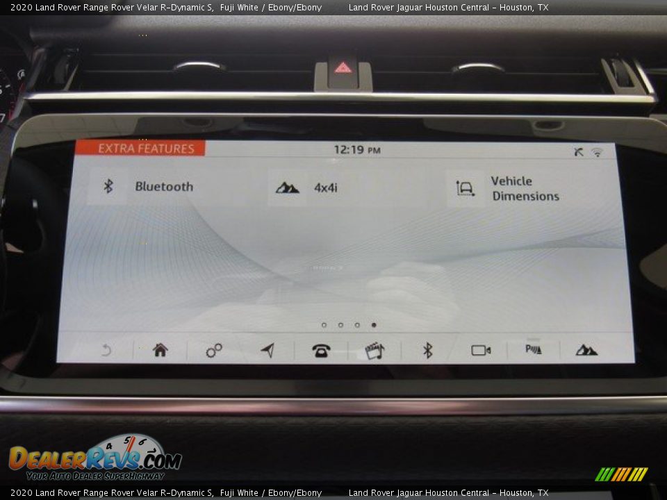 2020 Land Rover Range Rover Velar R-Dynamic S Fuji White / Ebony/Ebony Photo #33