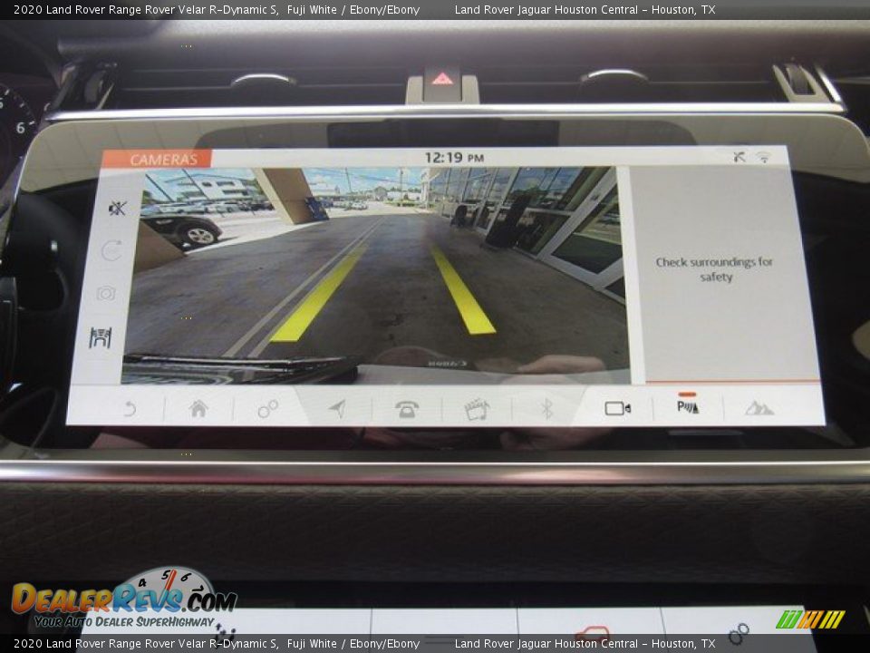 2020 Land Rover Range Rover Velar R-Dynamic S Fuji White / Ebony/Ebony Photo #35