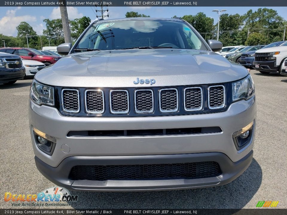 2019 Jeep Compass Latitude 4x4 Billet Silver Metallic / Black Photo #2