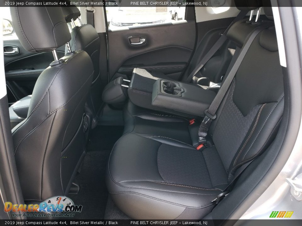 2019 Jeep Compass Latitude 4x4 Billet Silver Metallic / Black Photo #6