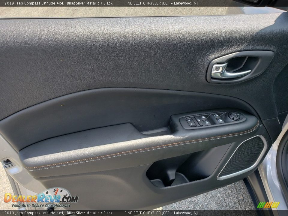 2019 Jeep Compass Latitude 4x4 Billet Silver Metallic / Black Photo #8