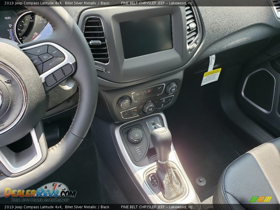 2019 Jeep Compass Latitude 4x4 Billet Silver Metallic / Black Photo #10
