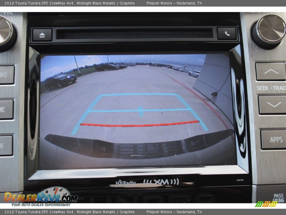 2019 Toyota Tundra SR5 CrewMax 4x4 Midnight Black Metallic / Graphite Photo #17