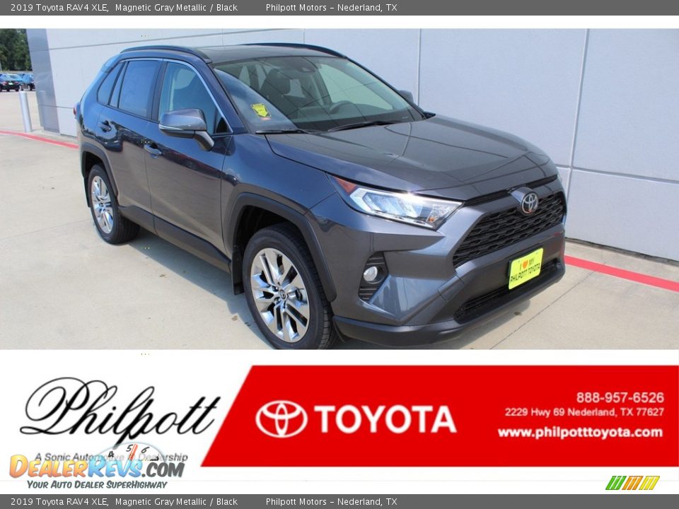 2019 Toyota RAV4 XLE Magnetic Gray Metallic / Black Photo #1