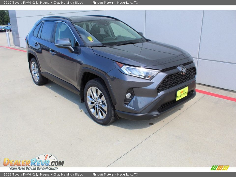 2019 Toyota RAV4 XLE Magnetic Gray Metallic / Black Photo #2