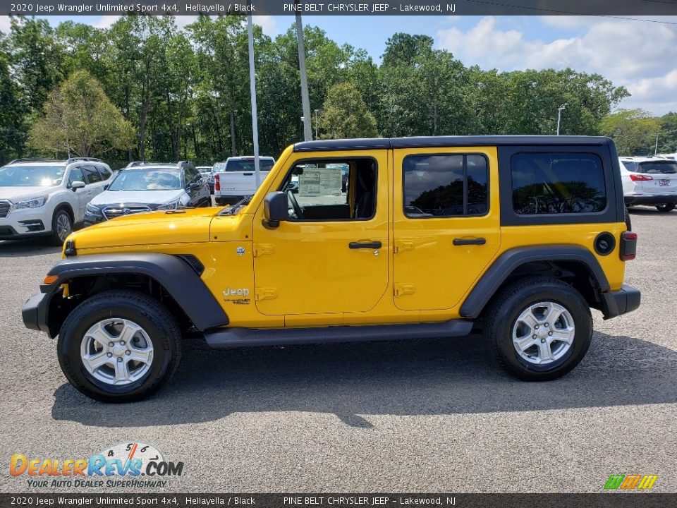 Hellayella 2020 Jeep Wrangler Unlimited Sport 4x4 Photo #3