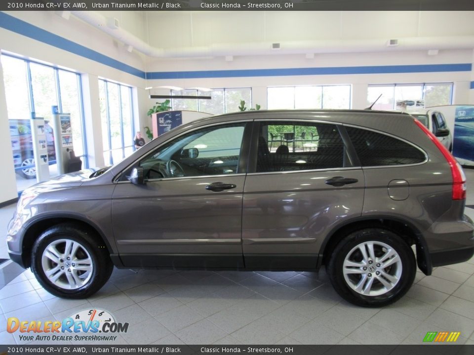 2010 Honda CR-V EX AWD Urban Titanium Metallic / Black Photo #2