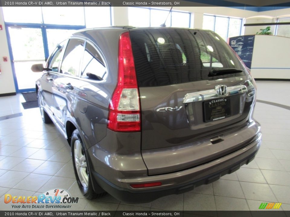 2010 Honda CR-V EX AWD Urban Titanium Metallic / Black Photo #3