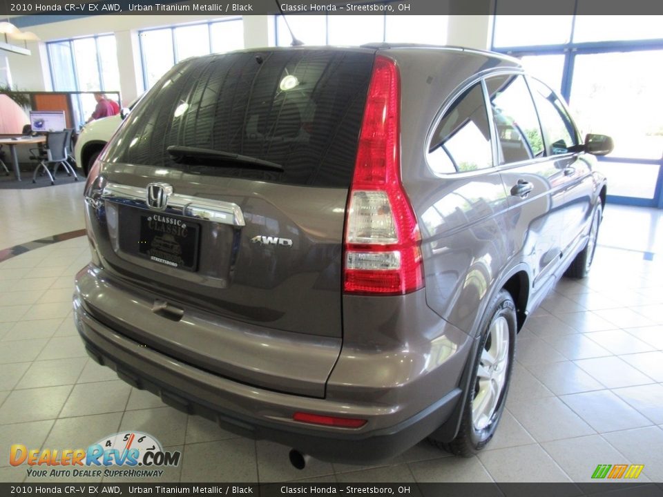 2010 Honda CR-V EX AWD Urban Titanium Metallic / Black Photo #4