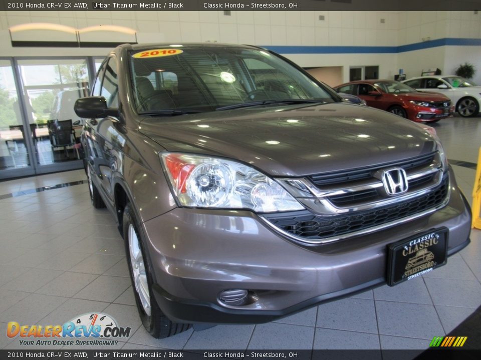 2010 Honda CR-V EX AWD Urban Titanium Metallic / Black Photo #6