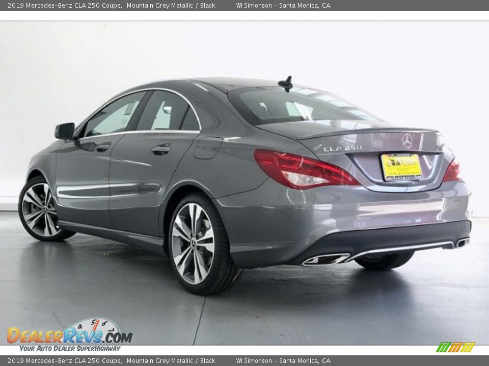 2019 Mercedes-Benz CLA 250 Coupe Mountain Grey Metallic / Black Photo #2