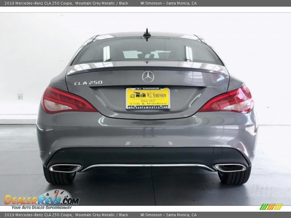 2019 Mercedes-Benz CLA 250 Coupe Mountain Grey Metallic / Black Photo #3