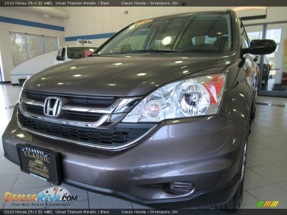2010 Honda CR-V EX AWD Urban Titanium Metallic / Black Photo #7