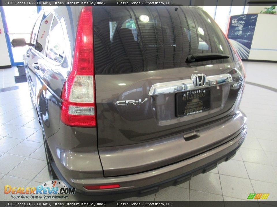 2010 Honda CR-V EX AWD Urban Titanium Metallic / Black Photo #9