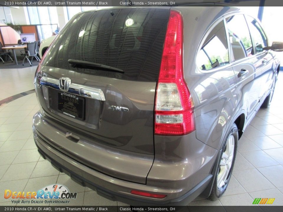 2010 Honda CR-V EX AWD Urban Titanium Metallic / Black Photo #10