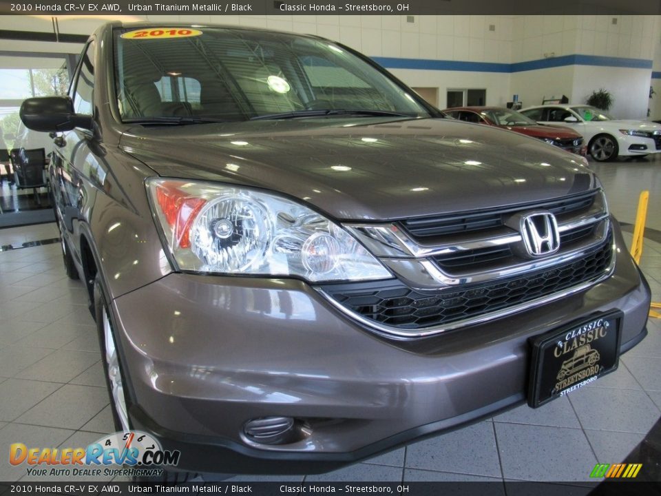 2010 Honda CR-V EX AWD Urban Titanium Metallic / Black Photo #12