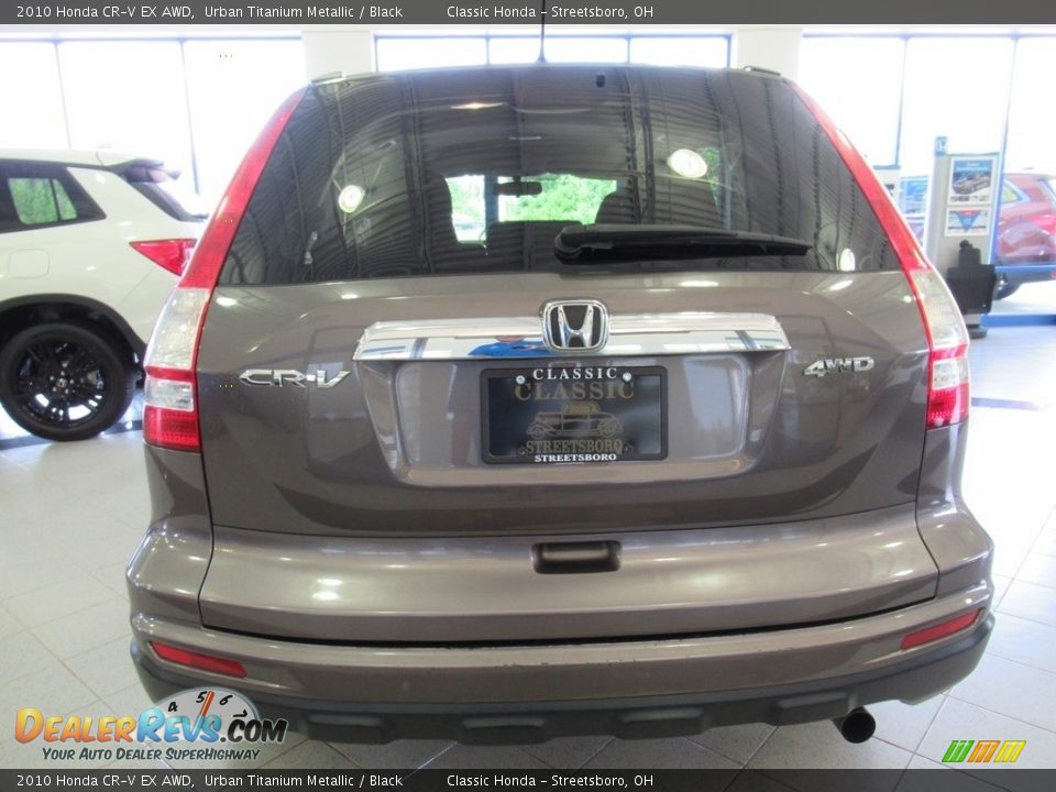 2010 Honda CR-V EX AWD Urban Titanium Metallic / Black Photo #14