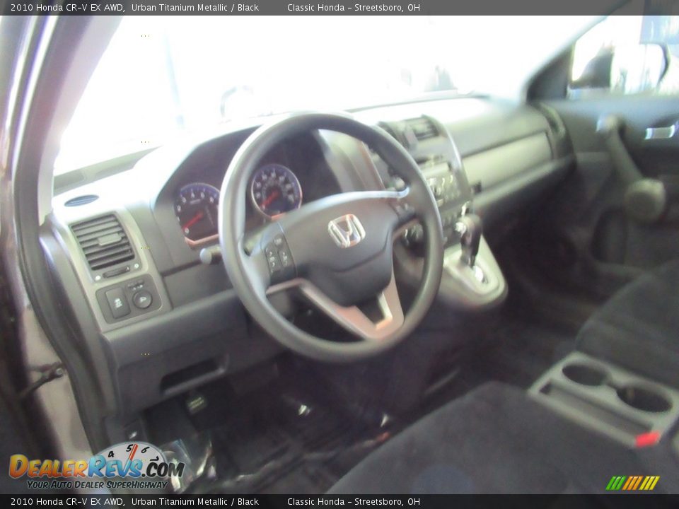 2010 Honda CR-V EX AWD Urban Titanium Metallic / Black Photo #15