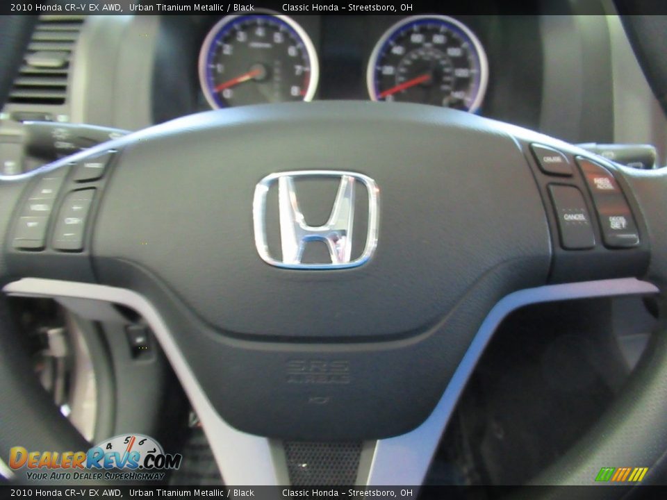 2010 Honda CR-V EX AWD Urban Titanium Metallic / Black Photo #23