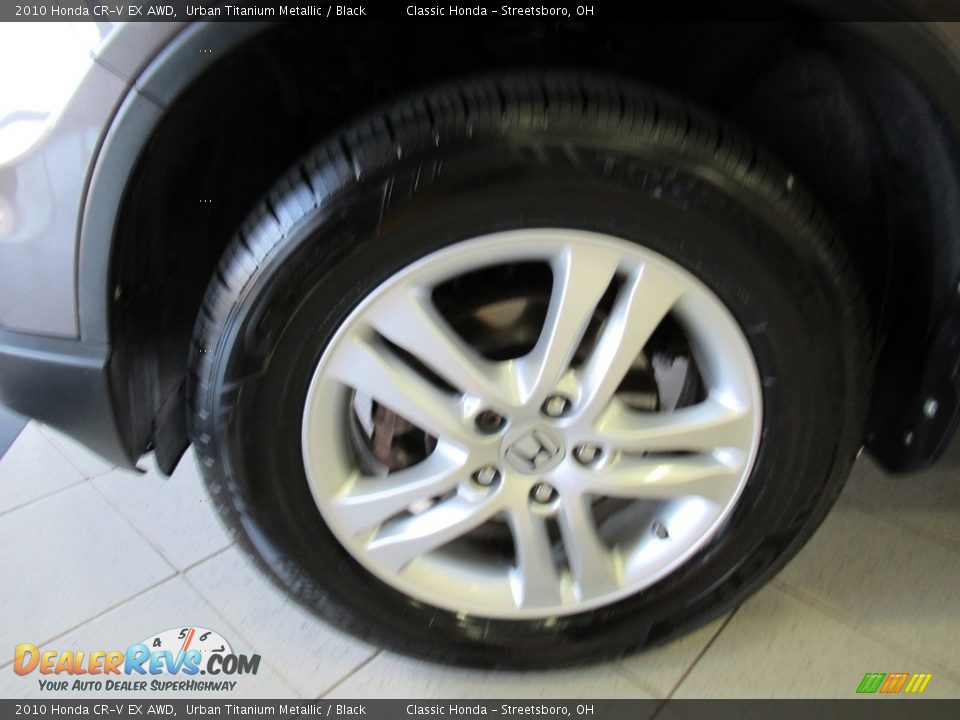 2010 Honda CR-V EX AWD Urban Titanium Metallic / Black Photo #31