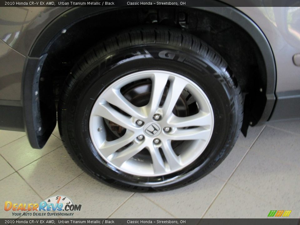 2010 Honda CR-V EX AWD Urban Titanium Metallic / Black Photo #33